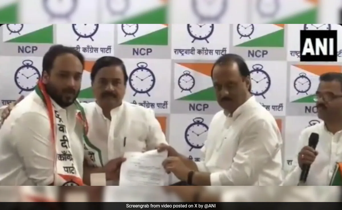 "During Difficult Times...": Baba Siddique's Son Joins Team Ajit Pawar