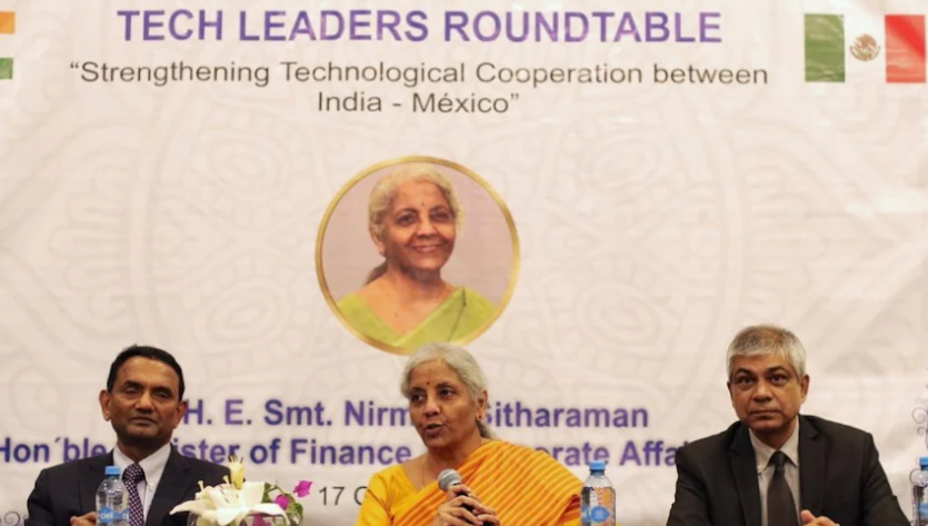 India’s Finance Minister Takes Tech Diplomacy Global: Major Moves in Mexico’s IT Hub!